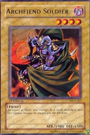 Archfiend Soldier (DCR-057) - Dark Crisis Unlimited - Premium Yugioh Single from Konami - Just $0.62! Shop now at Game Crave Tournament Store