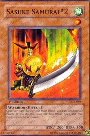Sasuke Samurai #2 (DCR-059) - Dark Crisis Unlimited - Premium Yugioh Single from Konami - Just $0.25! Shop now at Game Crave Tournament Store