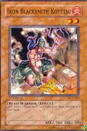 Iron Blacksmith Kotetsu (DCR-064) - Dark Crisis Unlimited - Premium Yugioh Single from Konami - Just $0.25! Shop now at Game Crave Tournament Store