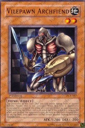 Vilepawn Archfiend (DCR-067) - Dark Crisis 1st Edition - Premium Yugioh Single from Konami - Just $0.38! Shop now at Game Crave Tournament Store