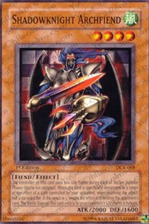 Shadowknight Archfiend (DCR-068) - Dark Crisis Unlimited - Premium Yugioh Single from Konami - Just $0.25! Shop now at Game Crave Tournament Store
