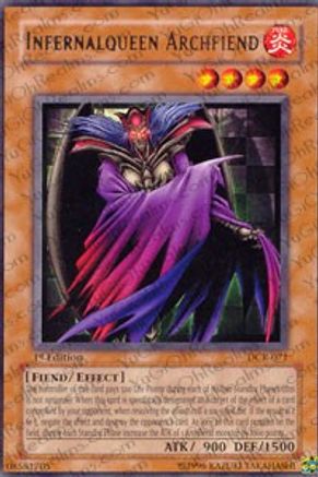 Infernalqueen Archfiend (DCR-071) - Dark Crisis Unlimited - Premium Yugioh Single from Konami - Just $0.31! Shop now at Game Crave Tournament Store