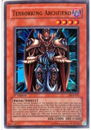 Terrorking Archfiend (DCR-072) - Dark Crisis Unlimited - Premium Yugioh Single from Konami - Just $1.18! Shop now at Game Crave Tournament Store