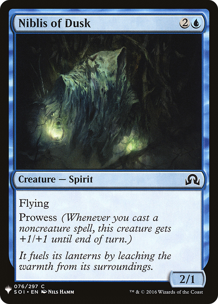 Niblis of Dusk (MB1-444) - Mystery Booster - Premium MTG Single from Wizards of the Coast - Just $0.08! Shop now at Game Crave Tournament Store