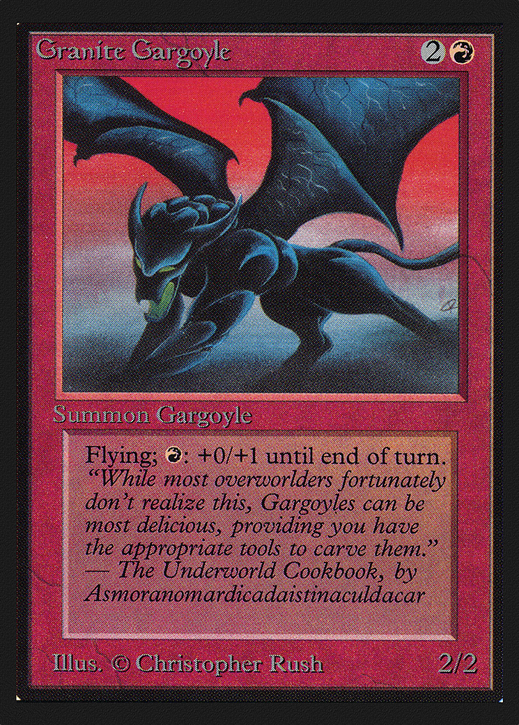 Granite Gargoyle (CED-156) - Collectors' Edition - Premium MTG Single from Wizards of the Coast - Just $3.34! Shop now at Game Crave Tournament Store