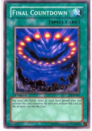 Final Countdown (DCR-091) - Dark Crisis 1st Edition - Premium Yugioh Single from Konami - Just $3.18! Shop now at Game Crave Tournament Store