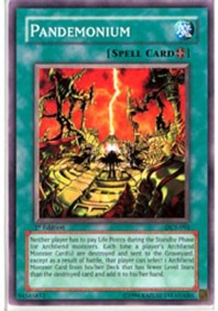 Pandemonium (DCR-094) - Dark Crisis 1st Edition - Premium Yugioh Single from Konami - Just $0.39! Shop now at Game Crave Tournament Store