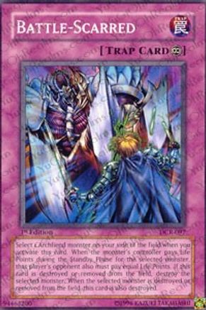 Battle-Scarred (DCR-097) - Dark Crisis Unlimited - Premium Yugioh Single from Konami - Just $0.25! Shop now at Game Crave Tournament Store