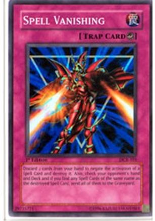 Spell Vanishing (DCR-101) - Dark Crisis Unlimited - Premium Yugioh Single from Konami - Just $0.32! Shop now at Game Crave Tournament Store