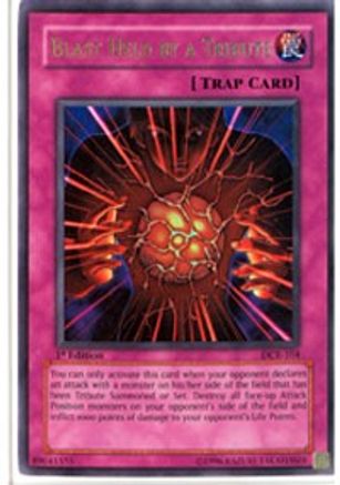 Blast Held by a Tribute (DCR-104) - Dark Crisis Unlimited - Premium Yugioh Single from Konami - Just $1.05! Shop now at Game Crave Tournament Store