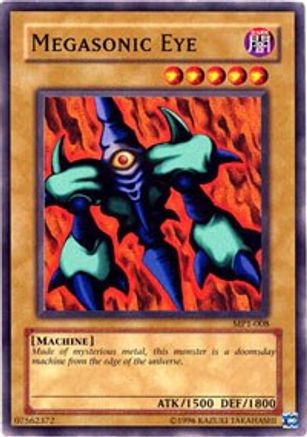 Megasonic Eye (MP1-008) - McDonald's Promo Limited - Premium Yugioh Single from Konami - Just $1.24! Shop now at Game Crave Tournament Store