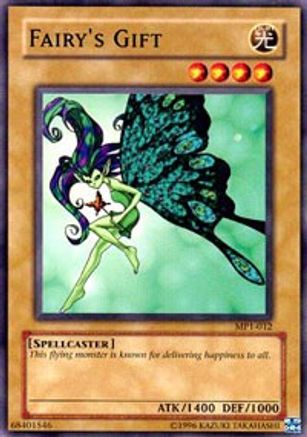 Fairy's Gift (MP1-012) - McDonald's Promo Limited - Premium Yugioh Single from Konami - Just $2! Shop now at Game Crave Tournament Store