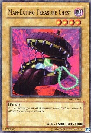 Man-Eating Treasure Chest (MRL-E106) - Magic Ruler Unlimited - Premium Yugioh Single from Konami - Just $4! Shop now at Game Crave Tournament Store