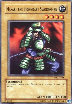 Masaki the Legendary Swordsman (MRL-E116) - Magic Ruler 1st Edition - Premium Yugioh Single from Konami - Just $0.24! Shop now at Game Crave Tournament Store