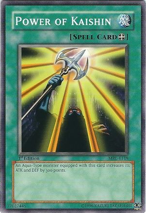 Power of Kaishin (MRL-E118) - Magic Ruler 1st Edition - Premium Yugioh Single from Konami - Just $3.20! Shop now at Game Crave Tournament Store