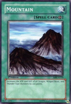 Mountain (MRL-E119) - Magic Ruler Unlimited - Premium Yugioh Single from Konami - Just $0.79! Shop now at Game Crave Tournament Store