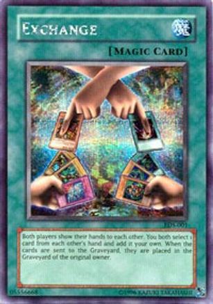 Exchange (EDS-001) - Eternal Duelist Soul Limited - Premium Yugioh Single from Konami - Just $0.76! Shop now at Game Crave Tournament Store