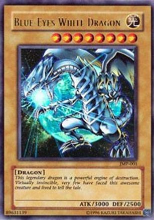Blue-Eyes White Dragon (JMP-001) (JMP-001) - Shonen Jump Magazine Promos Unlimited - Premium Yugioh Single from Konami - Just $13.44! Shop now at Game Crave Tournament Store