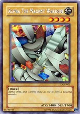 Alpha the Magnet Warrior (DOR-001) - Duelist of the Roses Unlimited - Premium Yugioh Single from Konami - Just $2.02! Shop now at Game Crave Tournament Store