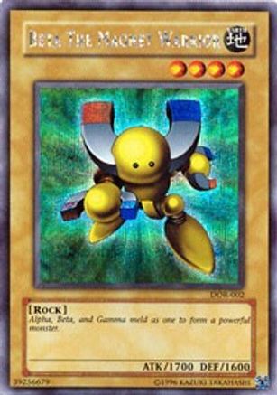 Beta the Magnet Warrior (DOR-002) - Duelist of the Roses Limited - Premium Yugioh Single from Konami - Just $2.83! Shop now at Game Crave Tournament Store