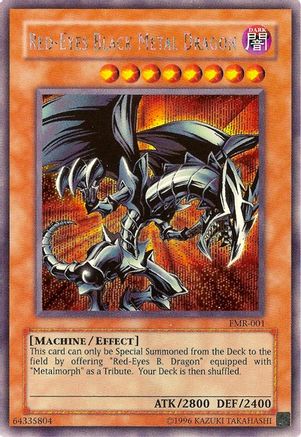 Red-Eyes Black Metal Dragon (Forbidden Memories) (FMR-001) - Yu-Gi-Oh! Video Game Promotional Cards Limited - Premium Yugioh Single from Konami - Just $42.79! Shop now at Game Crave Tournament Store