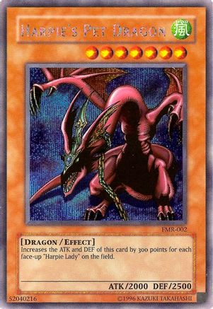 Harpie's Pet Dragon (Forbidden Memories) (FMR-002) - Yu-Gi-Oh! Video Game Promotional Cards Limited - Premium Yugioh Single from Konami - Just $26.42! Shop now at Game Crave Tournament Store