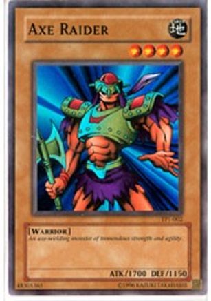 Axe Raider (TP1-002) - Tournament Pack 1 Unlimited - Premium Yugioh Single from Konami - Just $175.98! Shop now at Game Crave Tournament Store
