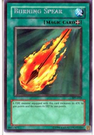 Burning Spear (TP1-010) - Tournament Pack 1 Unlimited - Premium Yugioh Single from Konami - Just $21.86! Shop now at Game Crave Tournament Store
