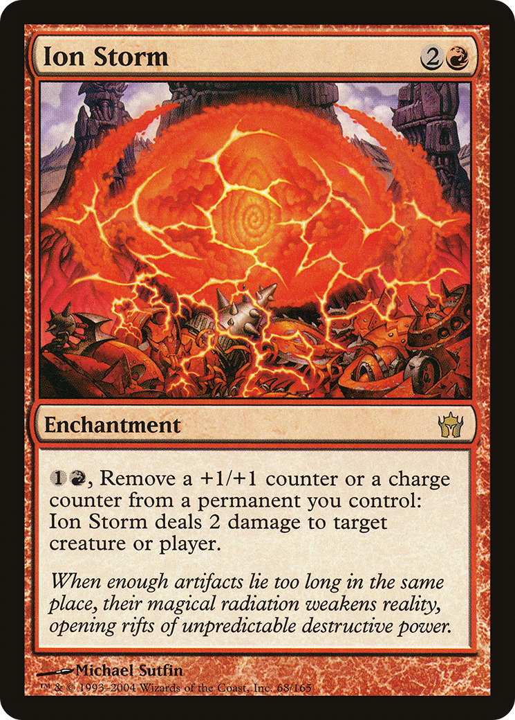 Ion Storm (5DN-068) - Fifth Dawn - Premium MTG Single from Wizards of the Coast - Just $0.26! Shop now at Game Crave Tournament Store
