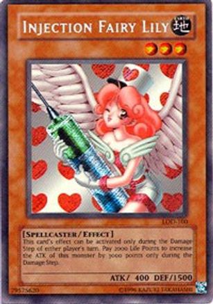 Injection Fairy Lily (LOD-100) - Legacy of Darkness 1st Edition - Premium Yugioh Single from Konami - Just $50.90! Shop now at Game Crave Tournament Store