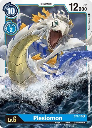 Plesiomon (ST2-10) - Starter Deck 02: Cocytus Blue - Premium Digimon Single from Bandai - Just $0.08! Shop now at Game Crave Tournament Store