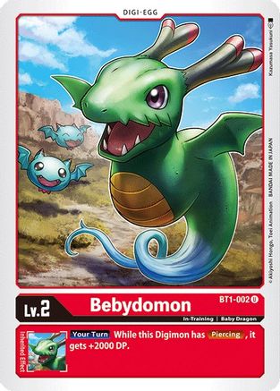 Bebydomon (BT1-002) - Release Special Booster - Premium Digimon Single from Bandai - Just $0.25! Shop now at Game Crave Tournament Store