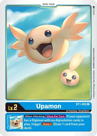 Upamon - BT1-003 (BT1-003) - Release Special Booster - Premium Digimon Single from Bandai - Just $0.09! Shop now at Game Crave Tournament Store