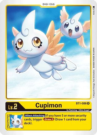 Cupimon (BT1-006) - Release Special Booster - Premium Digimon Single from Bandai - Just $0.25! Shop now at Game Crave Tournament Store