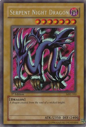 Serpent Night Dragon (MRL-103) - Magic Ruler 1st Edition - Premium Yugioh Single from Konami - Just $30.78! Shop now at Game Crave Tournament Store