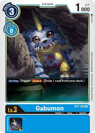 Gabumon - BT1-029 (BT1-029) - Release Special Booster - Premium Digimon Single from Bandai - Just $0.33! Shop now at Game Crave Tournament Store