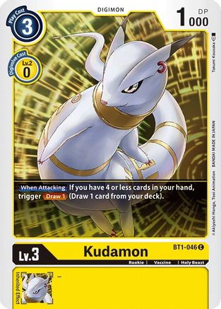 Kudamon (BT1-046) - Release Special Booster - Premium Digimon Single from Bandai - Just $0.08! Shop now at Game Crave Tournament Store