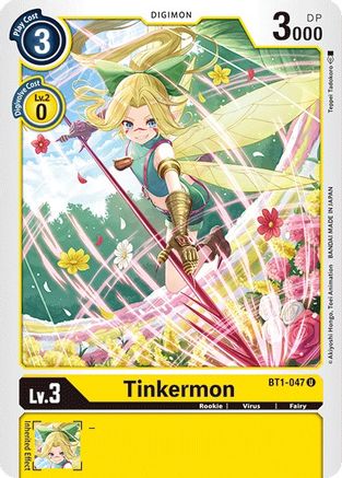 Tinkermon (BT1-047) - Release Special Booster - Premium Digimon Single from Bandai - Just $0.08! Shop now at Game Crave Tournament Store