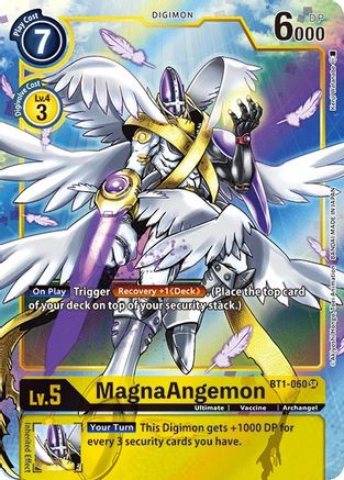 MagnaAngemon (Alternate Art) (BT1-060) - Release Special Booster Foil - Premium Digimon Single from Bandai - Just $0.78! Shop now at Game Crave Tournament Store