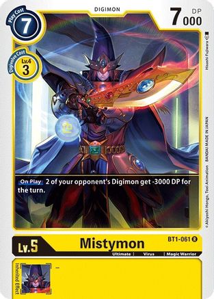 Mistymon (BT1-061) - Release Special Booster - Premium Digimon Single from Bandai - Just $0.08! Shop now at Game Crave Tournament Store