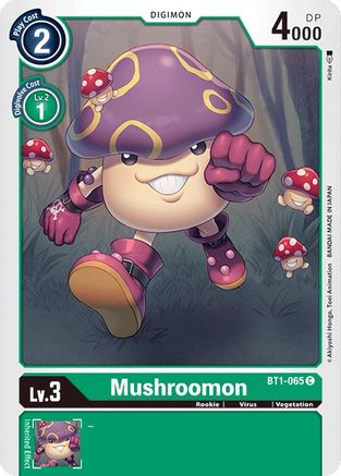 Mushroomon (BT1-065) - Release Special Booster - Premium Digimon Single from Bandai - Just $0.25! Shop now at Game Crave Tournament Store