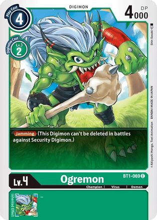 Ogremon (BT1-069) - Release Special Booster - Premium Digimon Single from Bandai - Just $0.08! Shop now at Game Crave Tournament Store