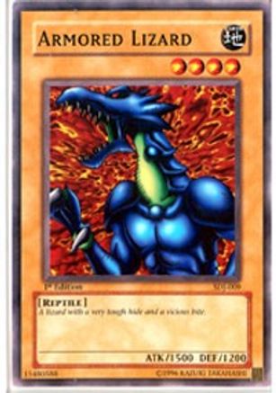 Armored Lizard (SDJ-009) - Starter Deck: Joey Unlimited - Premium Yugioh Single from Konami - Just $0.23! Shop now at Game Crave Tournament Store