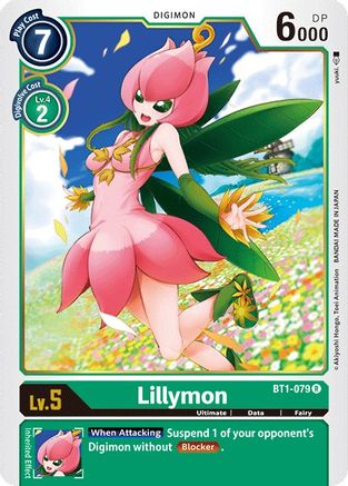 Lillymon (BT1-079) - Release Special Booster - Premium Digimon Single from Bandai - Just $0.08! Shop now at Game Crave Tournament Store