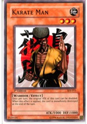 Karate Man (SDJ-013) - Starter Deck: Joey 1st Edition - Premium Yugioh Single from Konami - Just $0.41! Shop now at Game Crave Tournament Store