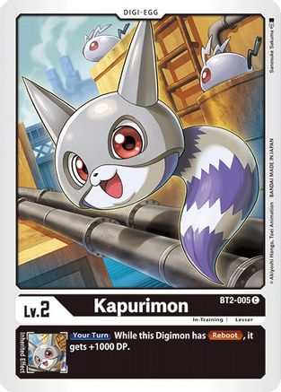 Kapurimon (BT2-005) - Release Special Booster - Premium Digimon Single from Bandai - Just $0.25! Shop now at Game Crave Tournament Store