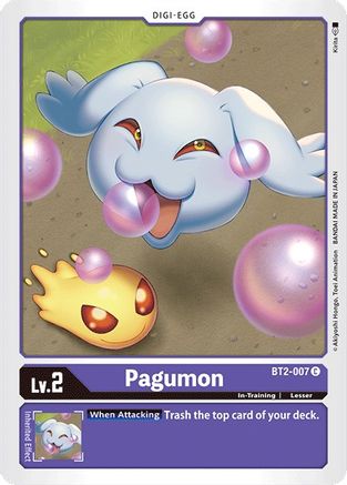 Pagumon (BT2-007) - Release Special Booster - Premium Digimon Single from Bandai - Just $0.25! Shop now at Game Crave Tournament Store