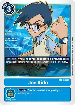 Joe Kido - BT2-085 (BT2-085) - Release Special Booster - Premium Digimon Single from Bandai - Just $0.08! Shop now at Game Crave Tournament Store