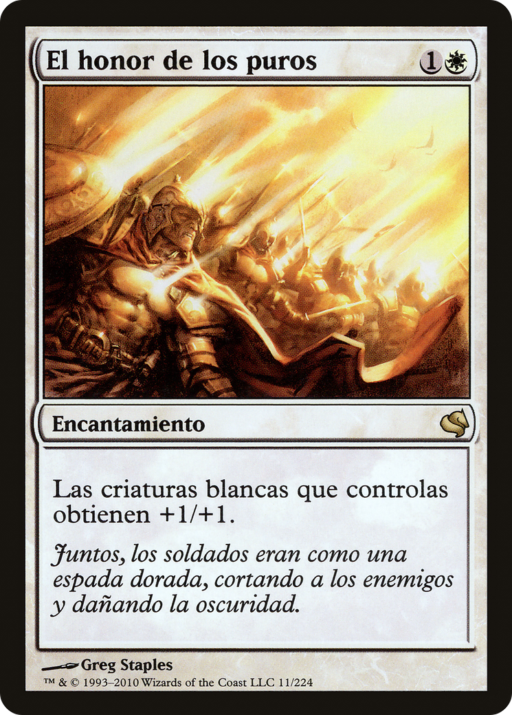 Honor of the Pure (PS11-011) - Salvat 2011 - Premium MTG Single from Wizards of the Coast - Just $0! Shop now at Game Crave Tournament Store