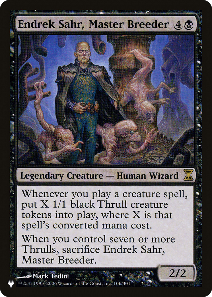 Endrek Sahr, Master Breeder (PLIST-768) - The List - Premium MTG Single from Wizards of the Coast - Just $1.19! Shop now at Game Crave Tournament Store